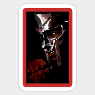 mf doom Sticker